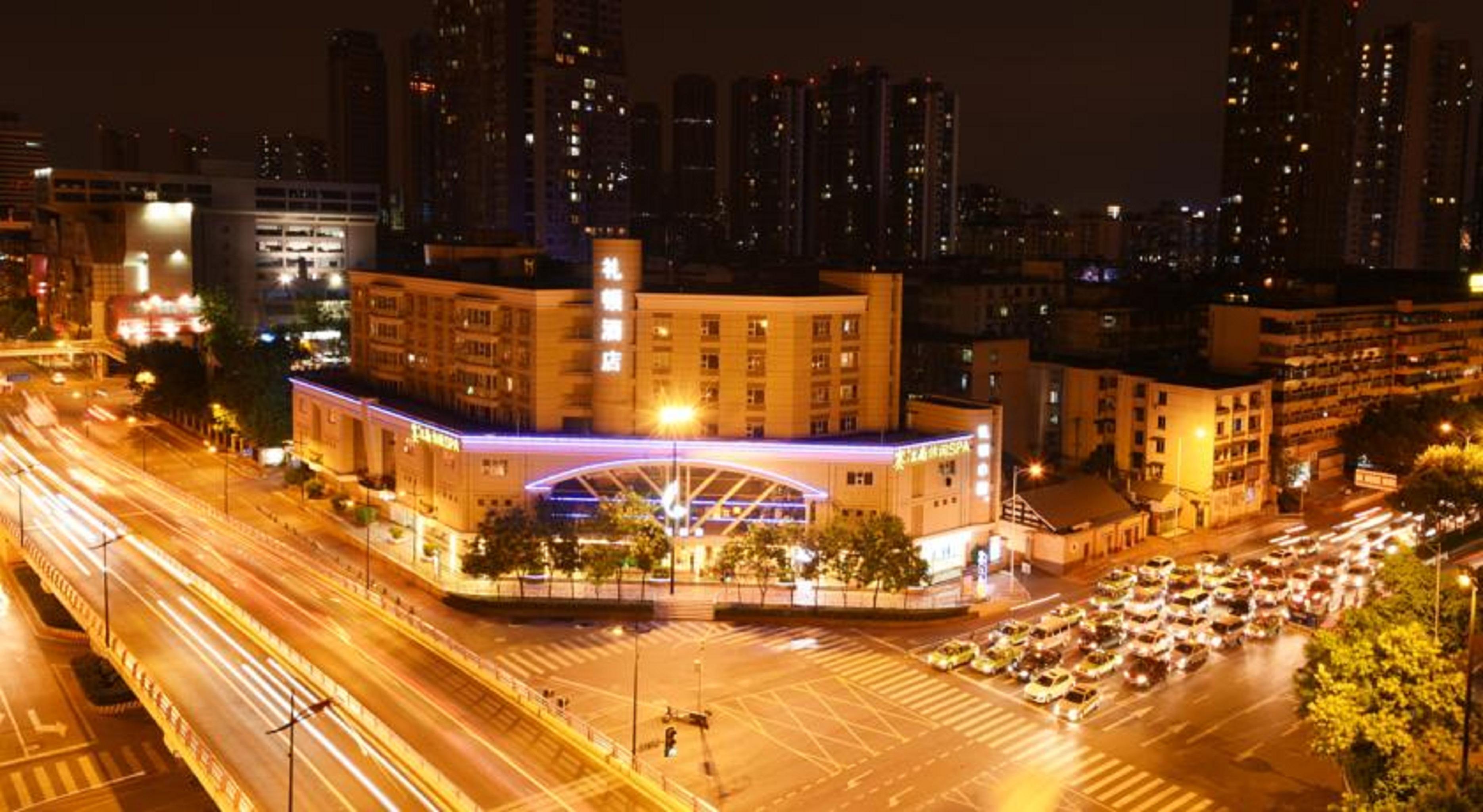 Leeden Hotel Chengdu Exterior photo